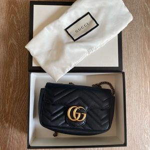 Gucci Super Mini Marmont Bag